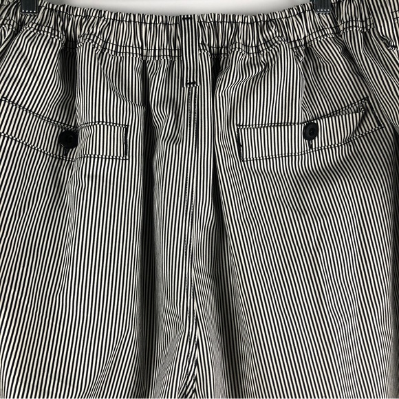 Winston Box Men Shorts Black BlackWhite Stripe Elastic Back Waist Short Sz 50 - Picture 4 of 10